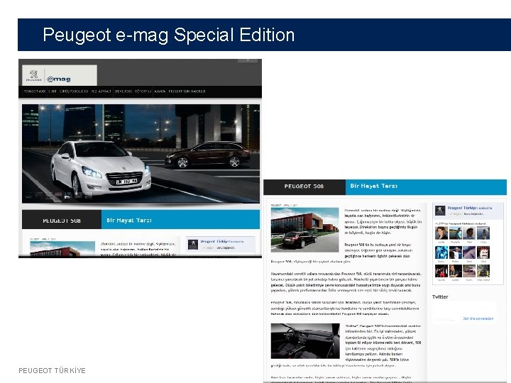 Peugeot e-mag Special Edition PEUGEOT TÜRKİYE 