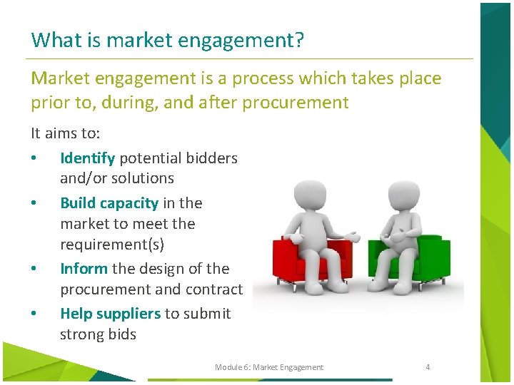 What is market engagement? Market engagement is a process which takes place prior to,