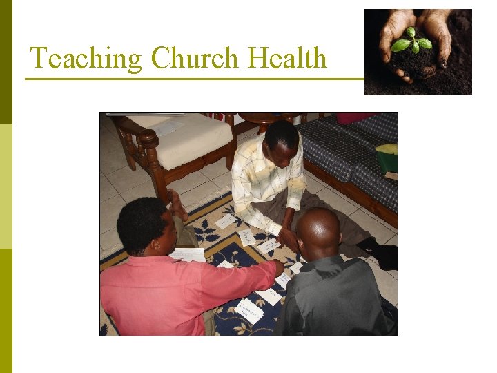 Teaching Church Health 