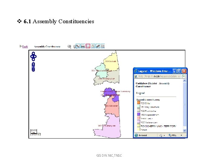 v 6. 1 Assembly Constituencies GIS DIV. NIC, TNSC 