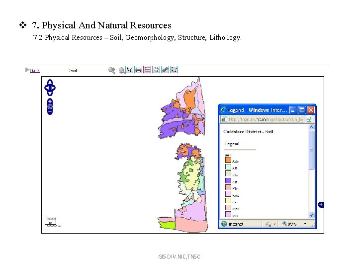 v 7. Physical And Natural Resources 7. 2 Physical Resources – Soil, Geomorphology, Structure,