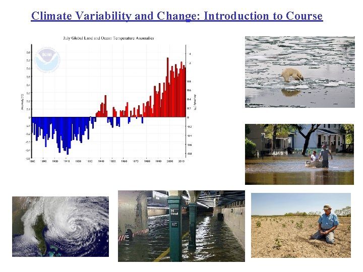 Climate Variability and Change: Introduction to Course 
