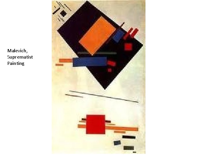 Malevich, Suprematist Painting 