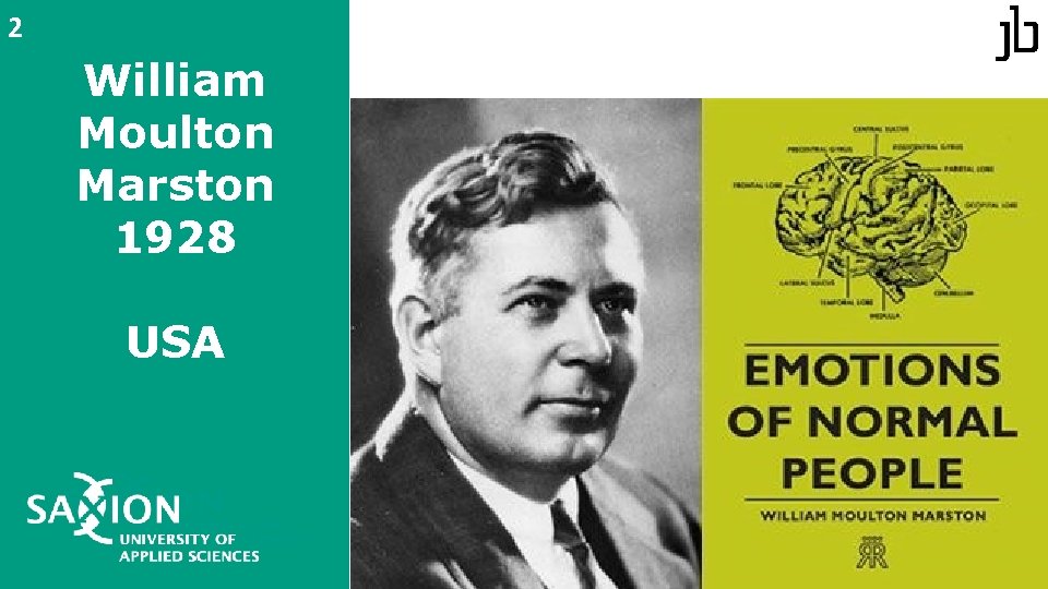 2 William Moulton Marston 1928 USA 2 William Moulton Marston 1928 USA