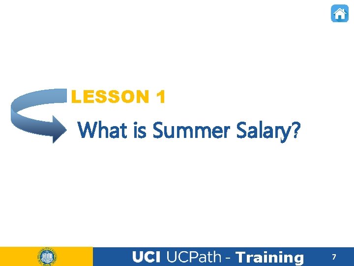 LESSON 1 What is Summer Salary? - Training 7 