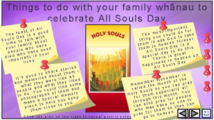 Things to do with your family whānau to celebrate All Souls Day f All