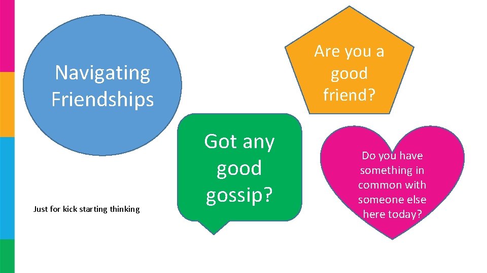 Are you a good friend? Navigating Friendships Just for kick starting thinking Got any Are you a good friend? Navigating Friendships Just for kick starting thinking Got any