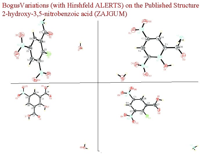 Bogus. Variations (with Hirshfeld ALERTS) on the Published Structure 2 -hydroxy-3, 5 -nitrobenzoic acid