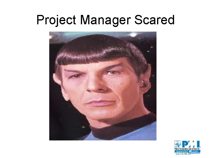 Project Manager Scared 