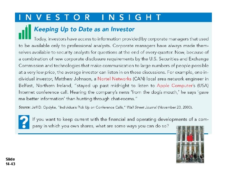 Slide 14 -43 