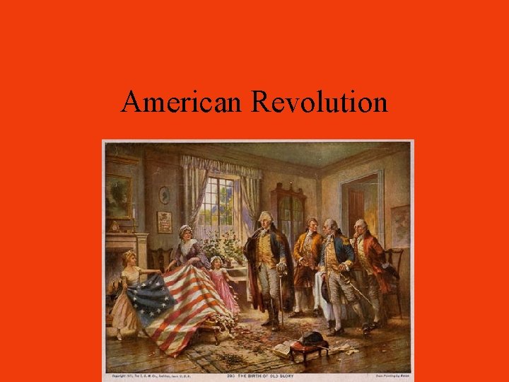 American Revolution 