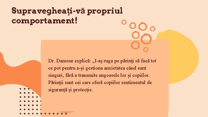 Supravegheați-vă propriul comportament! Dr. Damour explică: „I-aș ruga pe părinți să facă tot ce