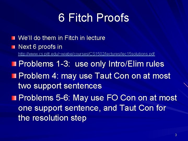 Cs 1502 Formal Methods In Computer Science Notes