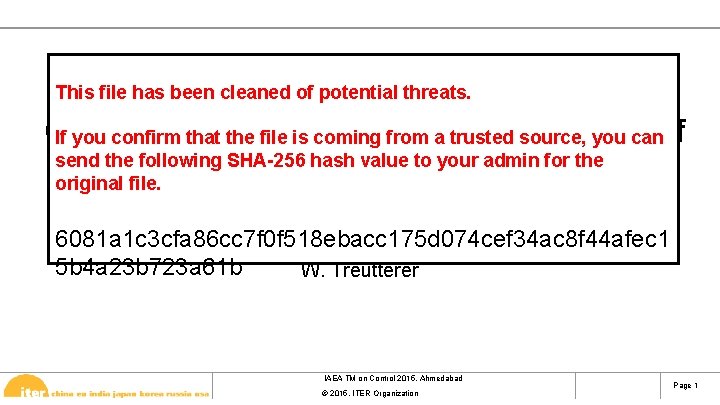 This file has been cleaned of potential threats. Overview and implementation If you confirm