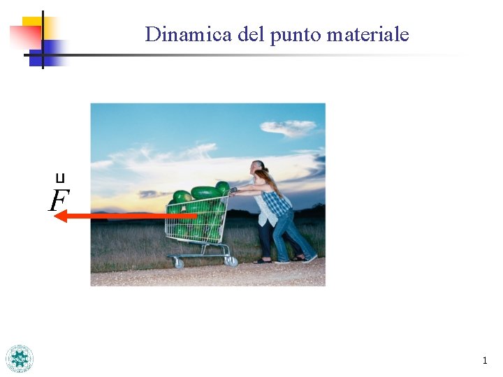 Dinamica del punto materiale 1 
