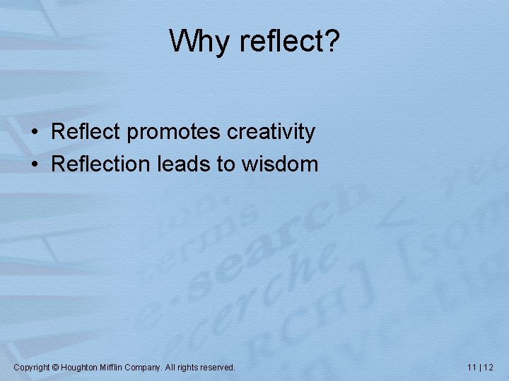 Reflects That Chapter 11 Mastering Your Notes How to master