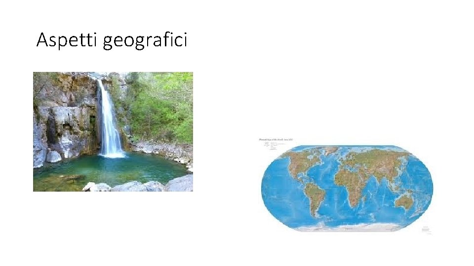 Aspetti geografici 