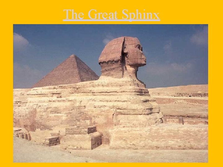 The Great Sphinx 