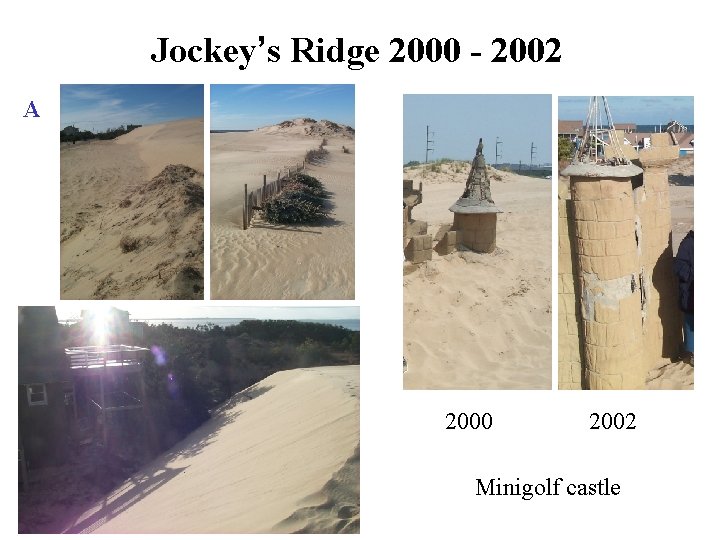 Jockey’s Ridge 2000 - 2002 A 2000 2002 Minigolf castle 