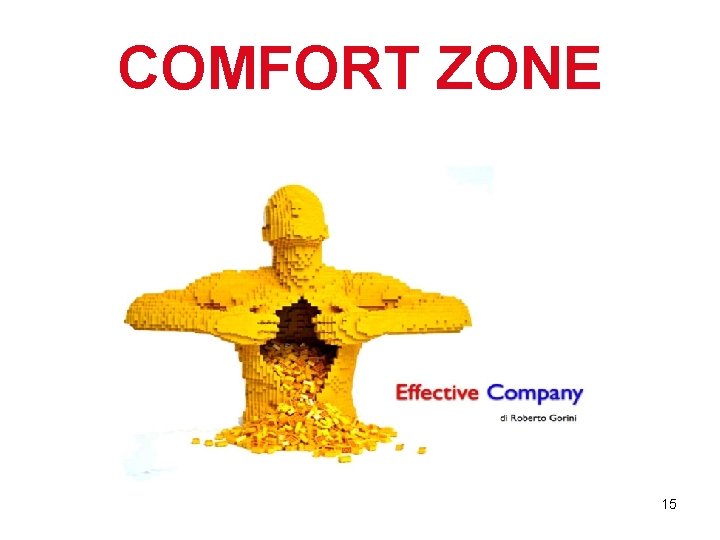 COMFORT ZONE 15 COMFORT ZONE 15