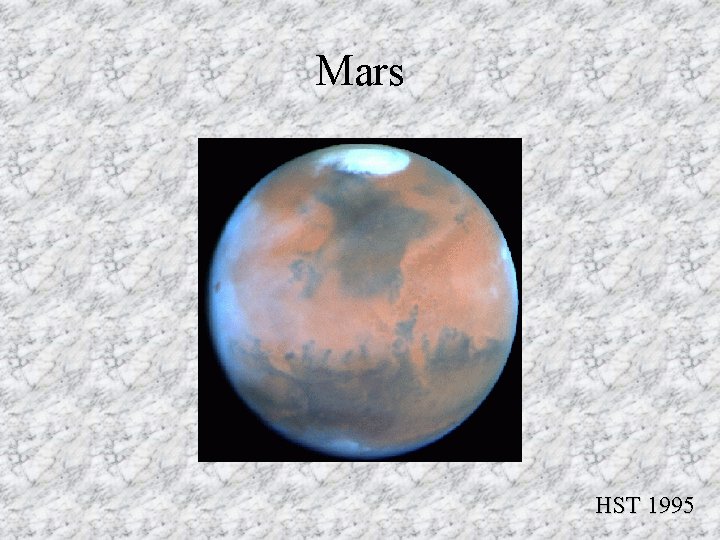 Mars HST 1995 