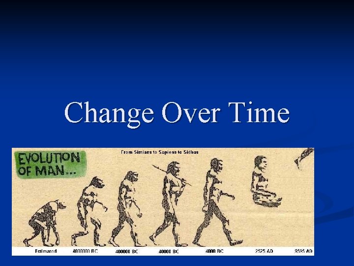 Change Over Time 