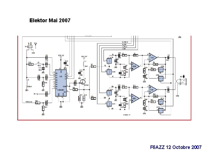 Elektor Mai 2007 F 6 AZZ 12 Octobre 2007 