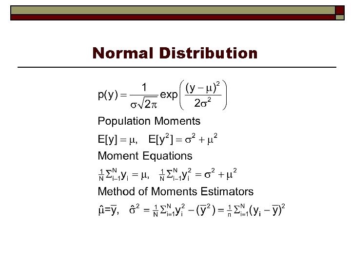 Normal Distribution 