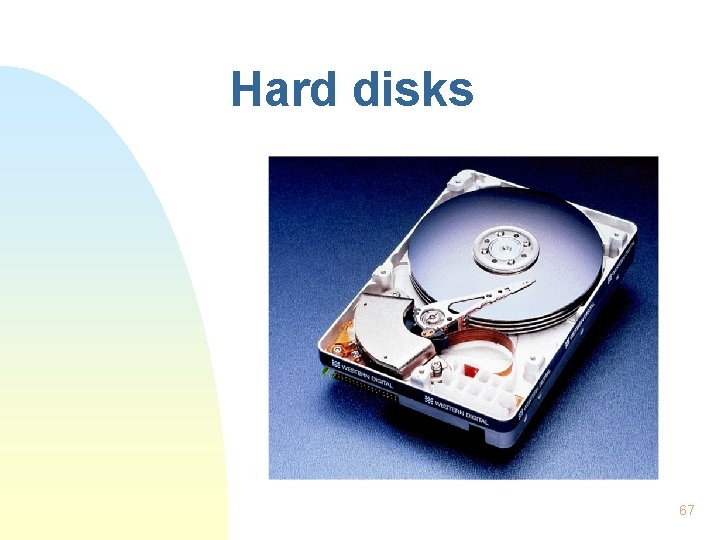 Hard disks 67 