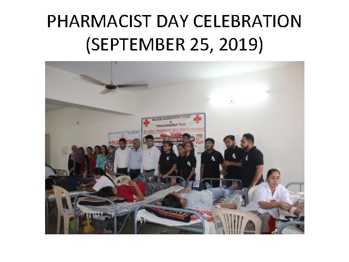 PHARMACIST DAY CELEBRATION (SEPTEMBER 25, 2019) 