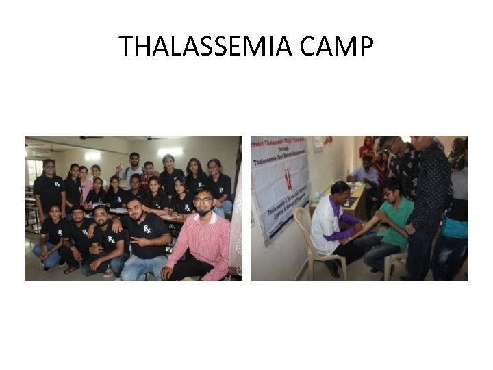 THALASSEMIA CAMP 
