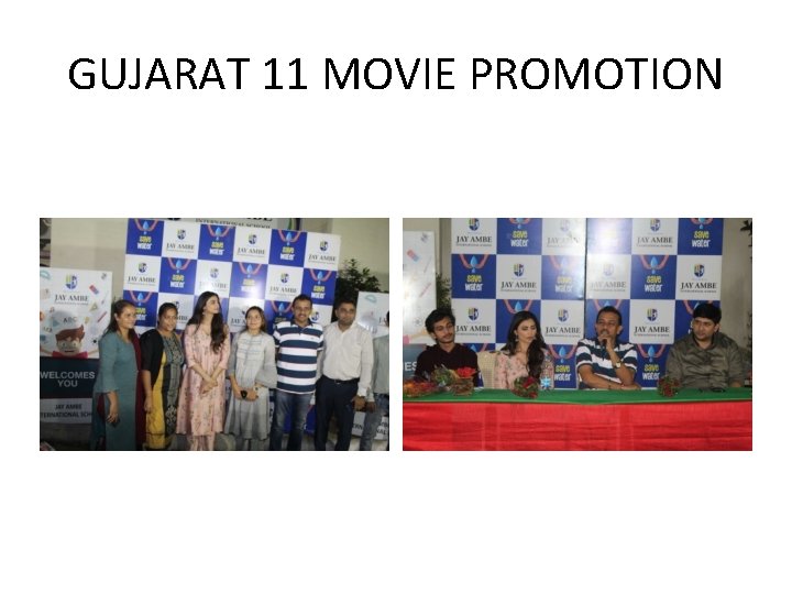GUJARAT 11 MOVIE PROMOTION 