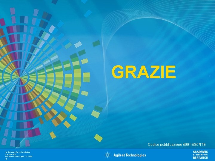 GRAZIE Codice pubblicazione 5991 -5857 ITE Esclusivamente per la didattica 5 marzo 2021 ©