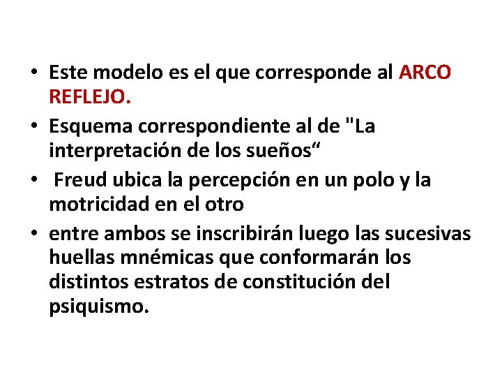  • Este modelo es el que corresponde al ARCO REFLEJO. • Esquema correspondiente