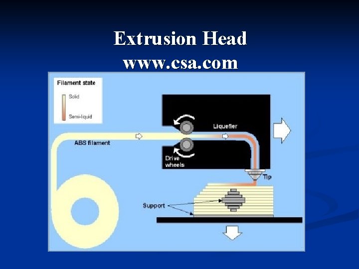 Extrusion Head www. csa. com 