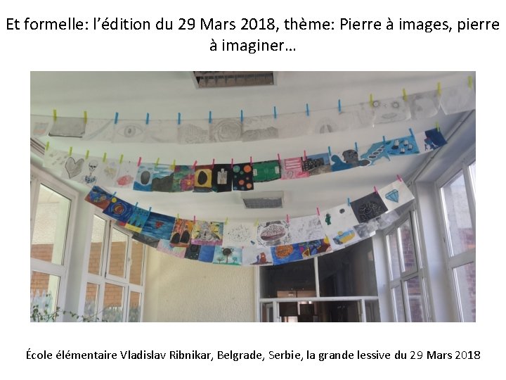 Et formelle: l’édition du 29 Mars 2018, thème: Pierre à images, pierre à imaginer…