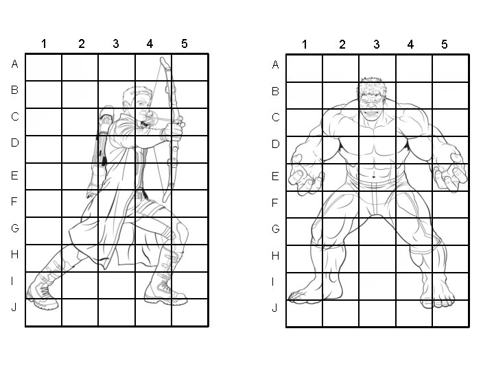 1 2 3 4 5 1 A A B B C C D D