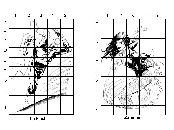 1 2 3 4 5 1 A A B B C C D D