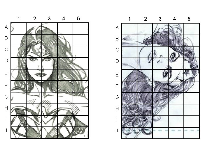 1 2 3 4 5 1 A A B B C C D D