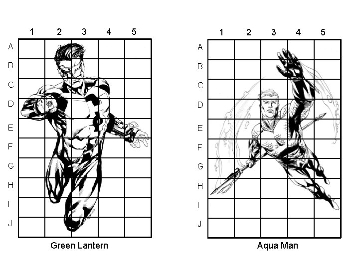 1 2 3 4 5 1 A A B B C C D D