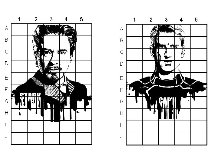 1 2 3 4 5 1 A A B B C C D D