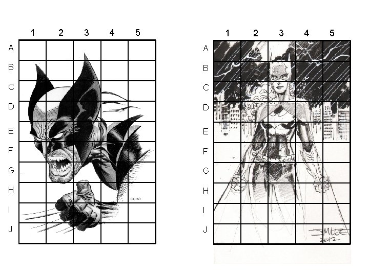 1 2 3 4 5 1 A A B B C C D D