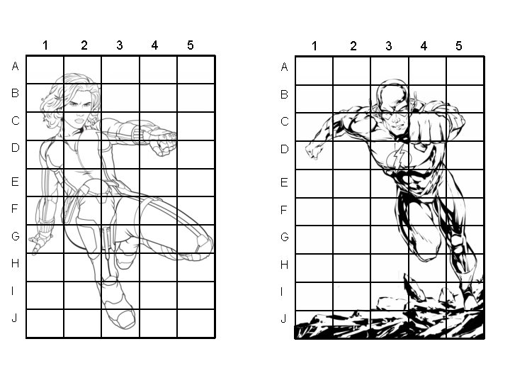 1 2 3 4 5 1 A A B B C C D D