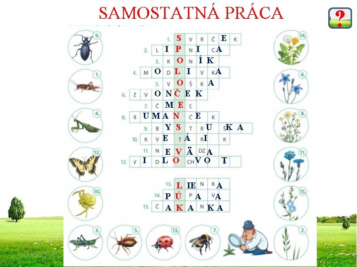 SAMOSTATNÁ PRÁCA S I P O O L I O O NČ E M