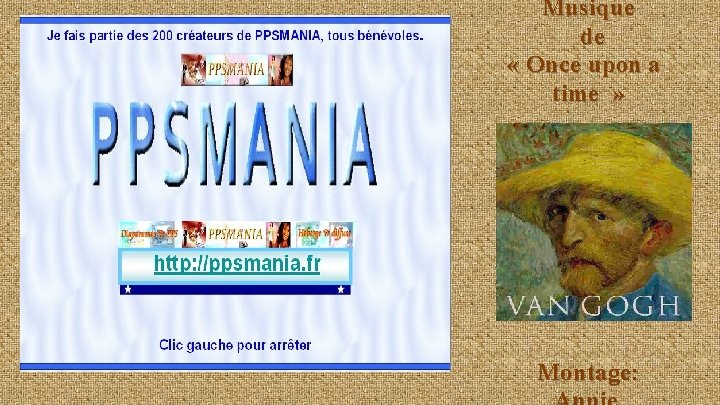 Musique de « Once upon a time » Montage: 