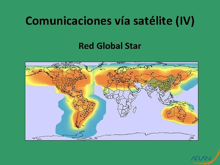 Comunicaciones vía satélite (IV) Red Global Star 