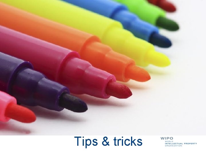 Tips & tricks 