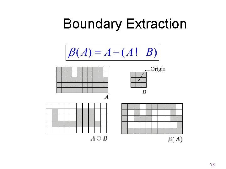 Boundary Extraction 78 