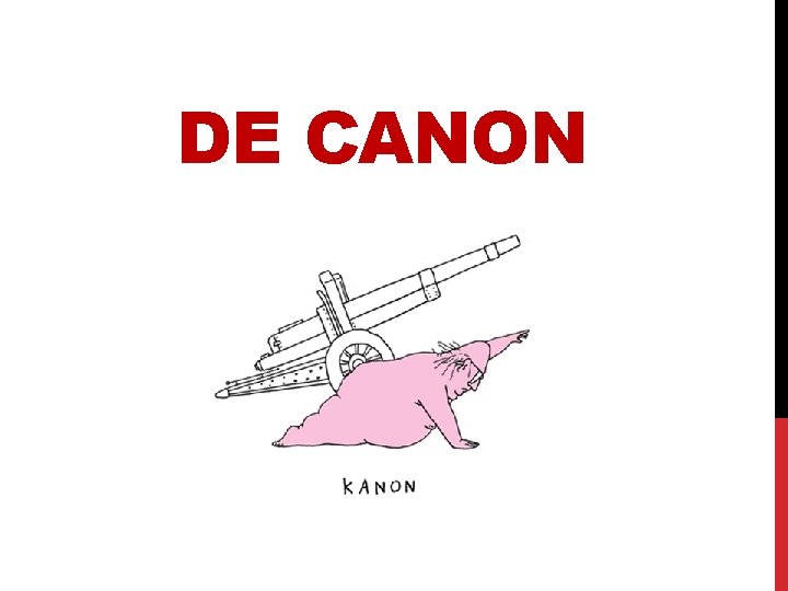 DE CANON 