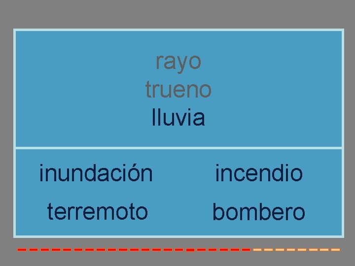 rayo trueno lluvia inundación incendio terremoto bombero rayo trueno lluvia inundación incendio terremoto bombero